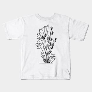 wildflowers 2 Kids T-Shirt